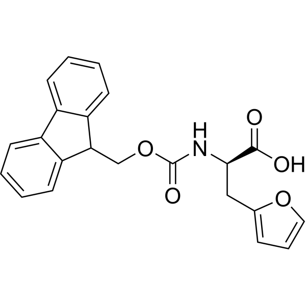 (R)-2-((((9H-Fluoren-9-yl)methoxy)carbonyl)amino)-3-(furan-2-yl)propanoic acid 220497-85-8